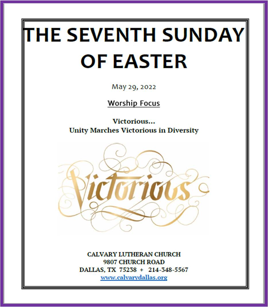 S.F.05.29.22.MP (full music and hymns) Seventh Sunday of Easter 2022 (PKRevisions)